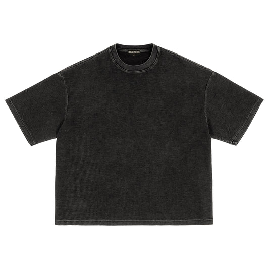 Washed Boxy Waffle Tee