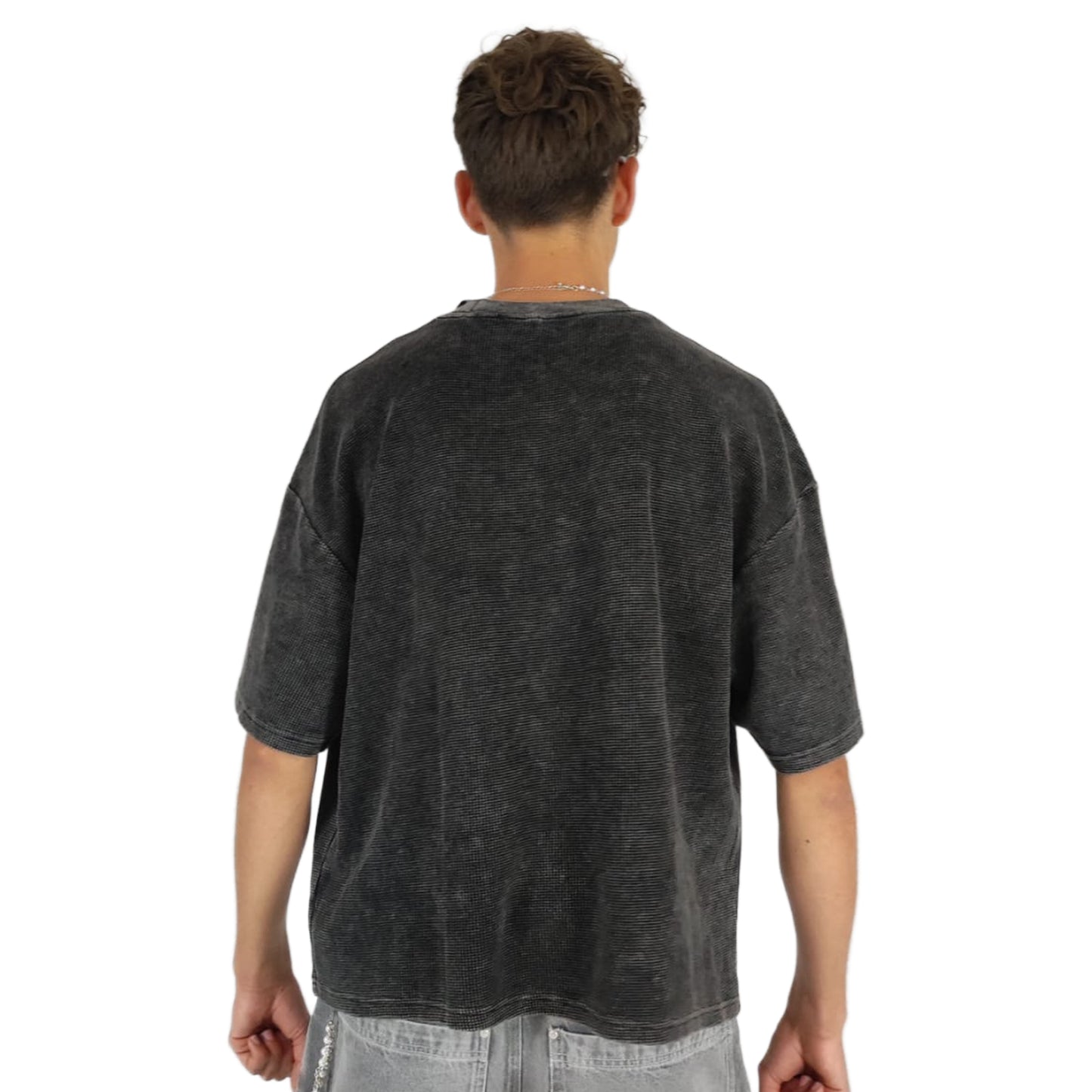 Washed Boxy Waffle Tee